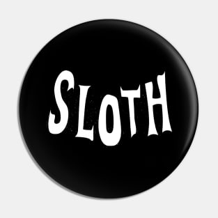 Sloth Pin