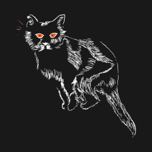 Red-eyed cats don't cry T-Shirt