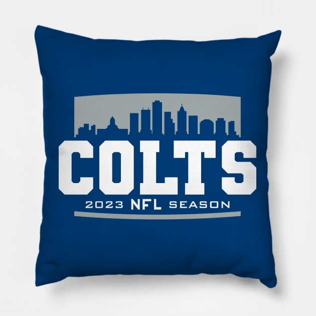 2023 Colts Pillow by Nagorniak