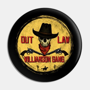 Outlaw Williamson Vintage Pin