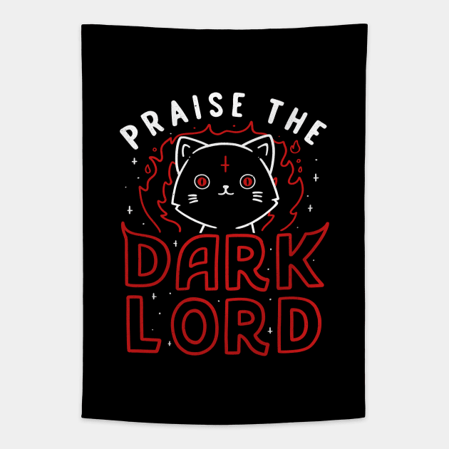 Praise The Dark Lord Tapestry by Tobe_Fonseca