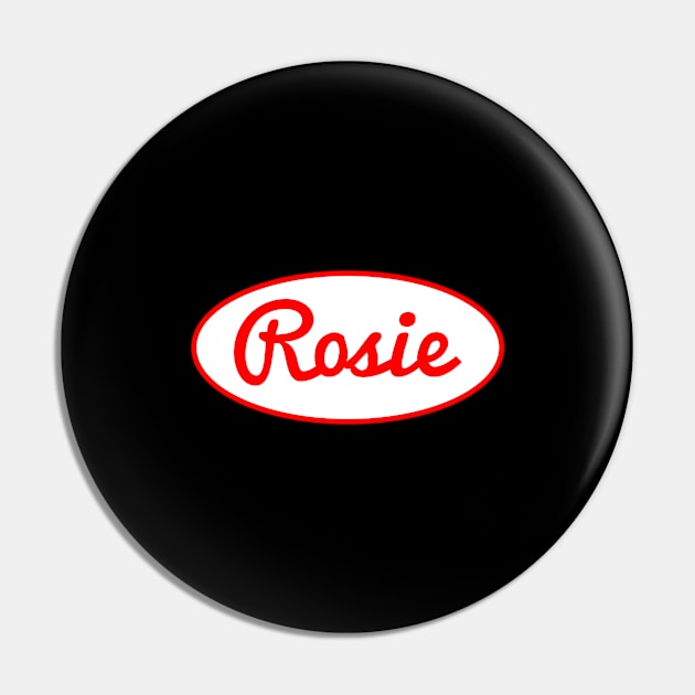 Rosie The Riveter Costume Front Pin by Flippin' Sweet Gear