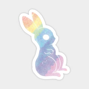 Rainbow magic bunny of the galaxy Magnet