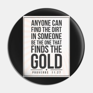 Proverbs 11:27 Subway style (dark text on light) Pin