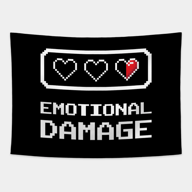 Emotional Damage Tapestry by Sticus Design