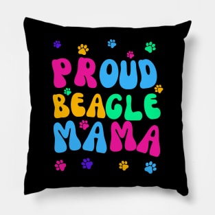 Proud Beagle Mama Pillow