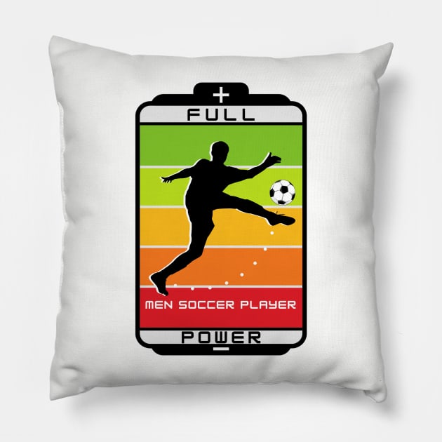 Soccer player full power Pillow by UMF - Fwo Faces Frog