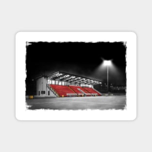 The Ryan McBride Brandywell Stadium Derry City League of Ireland Football Print Magnet