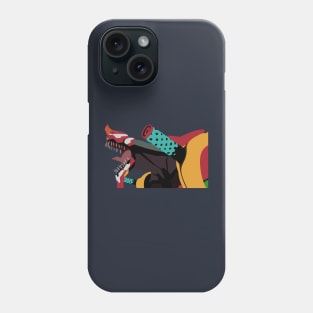 Evangelion Unit 2 Minimalist Phone Case