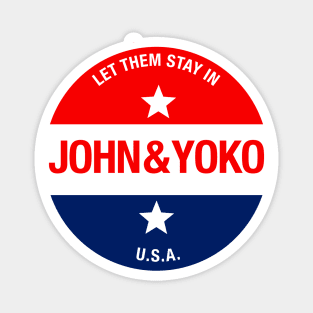 John & Yoko Magnet