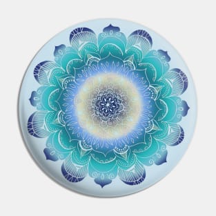 Melancholia Mandala Pin