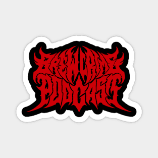 Brew Crime Metal (Red) Magnet