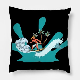 Catch the Wave of Adventure Pillow