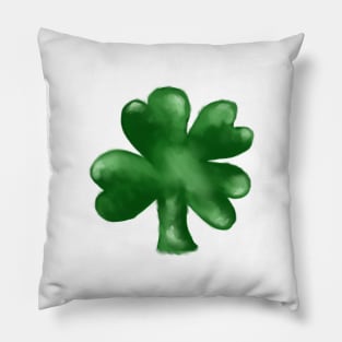 Saint Patrick's Day shamrock Pillow