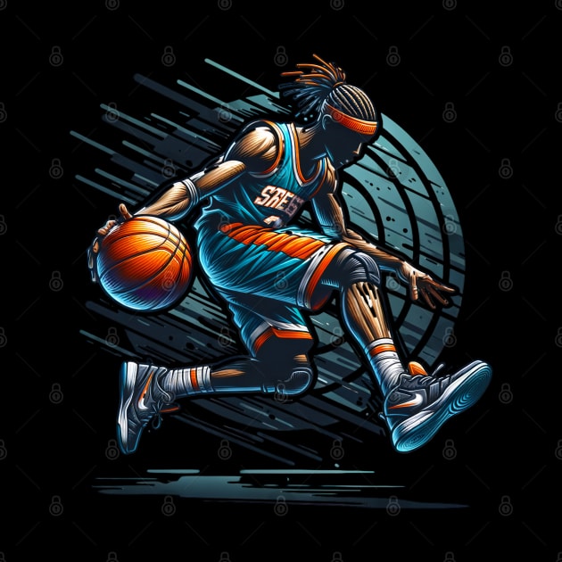 Basketball Player by Bellinna