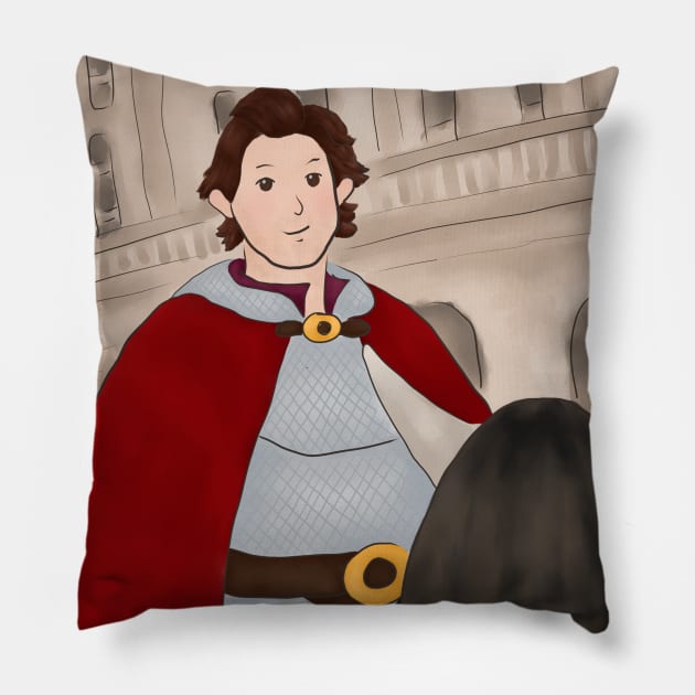 Lancelot Pillow by alxandromeda