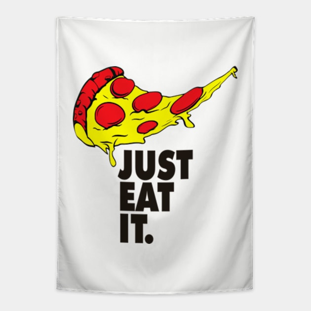 Just Eat It Tapestry by Three Meat Curry