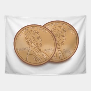 My Two Cents Tapestry