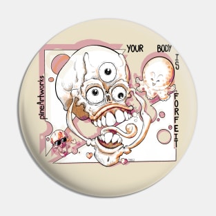 YBIF Trippy Fleshy Variant Pin