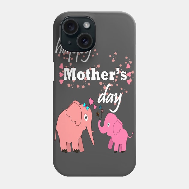 happy mothers day Phone Case by bratshirt