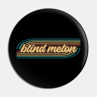 blind melon retro stripes Pin