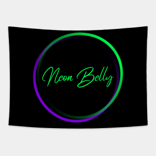 BJJ shirt-Neon belly Tapestry