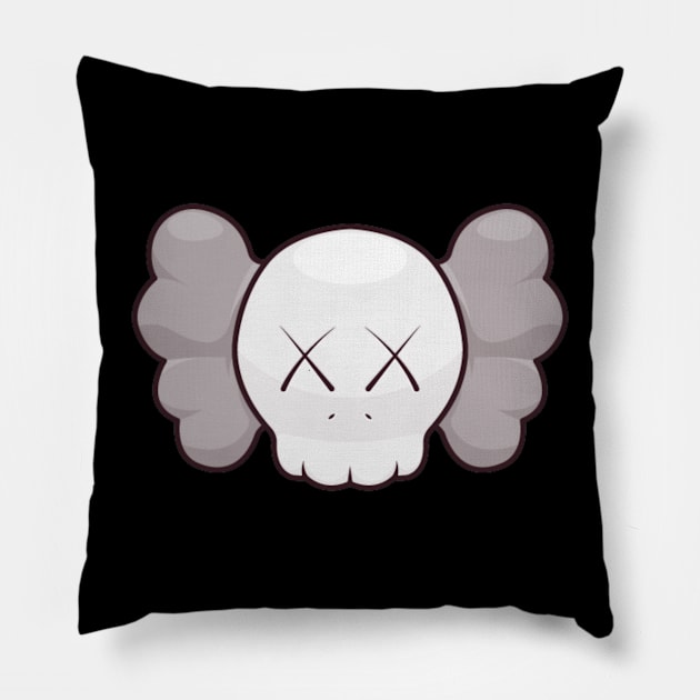 Kaws tang 7 Pillow by RyuZen