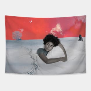 Snow duvet Tapestry