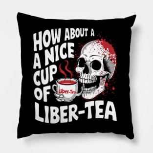 Helldivers 2 Nice cup of liber-tea Pillow