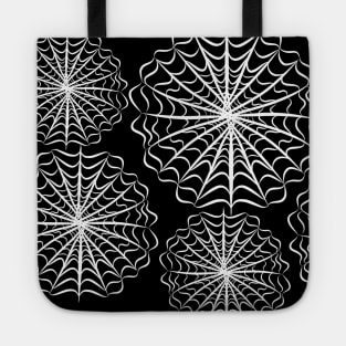 Spooky Spiderweb/Cobweb Design, made by EndlessEmporium Tote