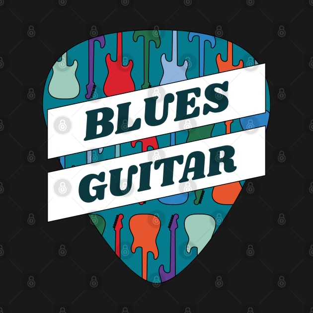 Blues Guitar Guitar Pick by nightsworthy