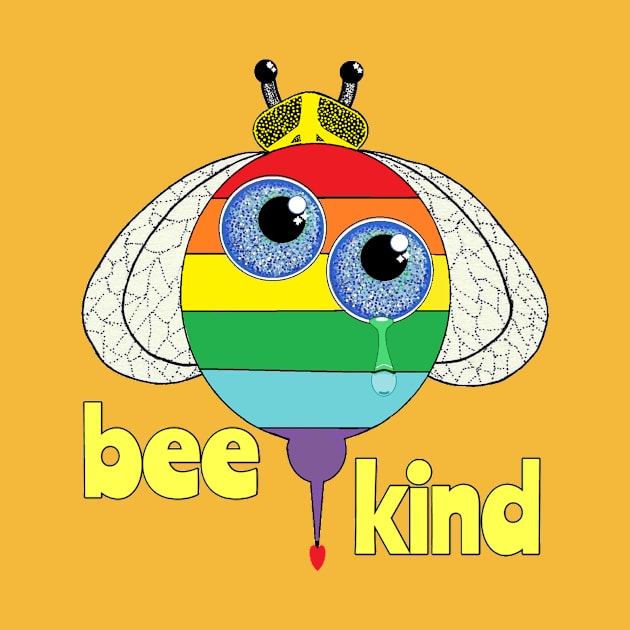 bee kind by Zenferren