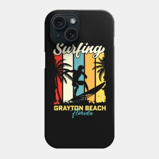 Surfing | Grayton Beach, Florida Phone Case