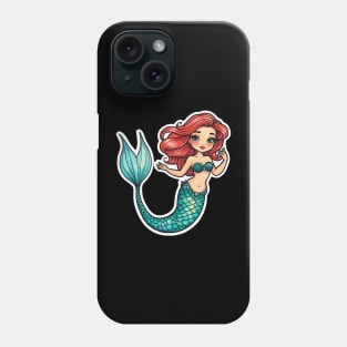 Mermaid Fantasy Illustration Phone Case