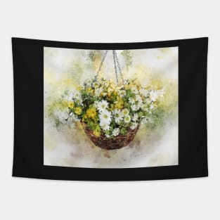 Flower Basket 2 Tapestry