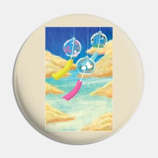 Wind Chimes Pin