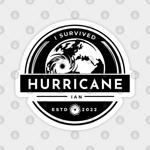 Hurricane Ian Survivor Magnet by Enriched by Art