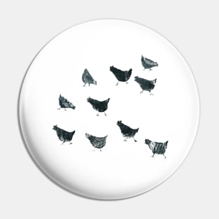 White chooks Pin