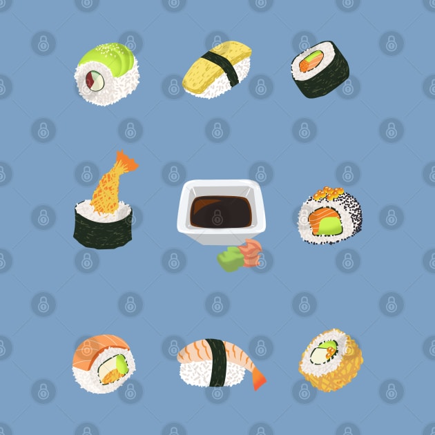 Sushi by AltIllustration