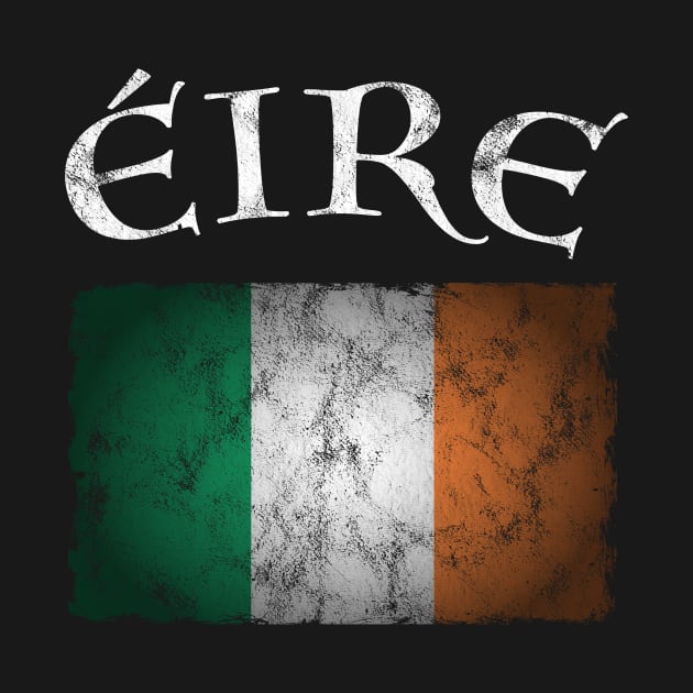 Ireland Eire flag by JeZeDe