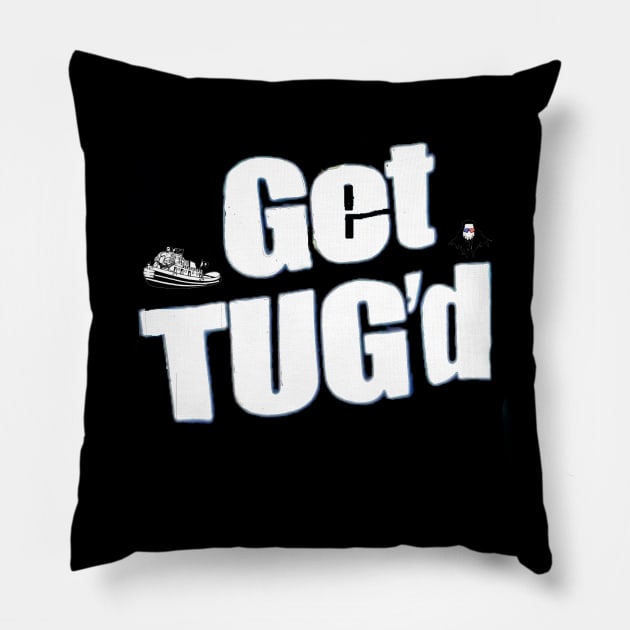 Get Tug'd #3 Pillow by ChazTaylor713