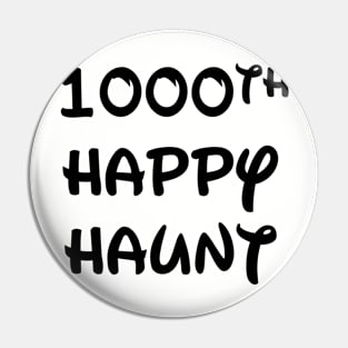 1000th Happy Haunt Pin