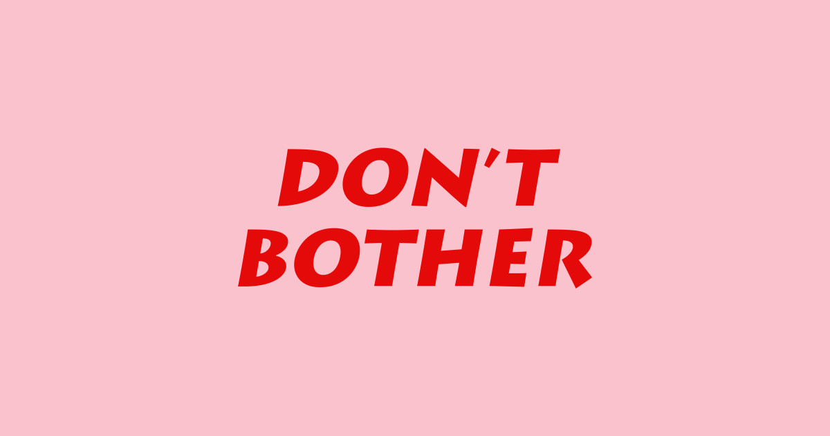 Don't Bother - Marijuana - Notebook | TeePublic UK