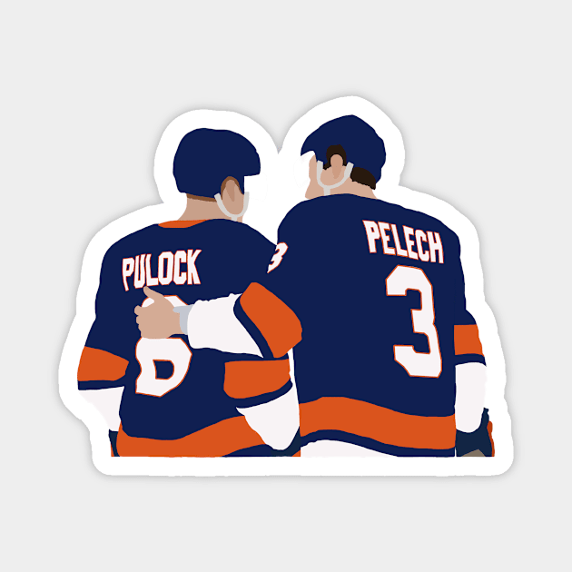 Pelech and Pulock Islanders Design Magnet by EverydayIsles