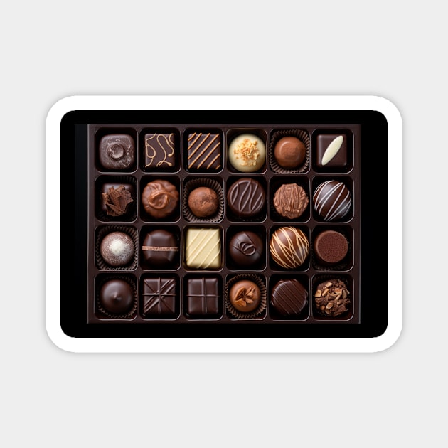 Box of chocolates Magnet by JCMedia