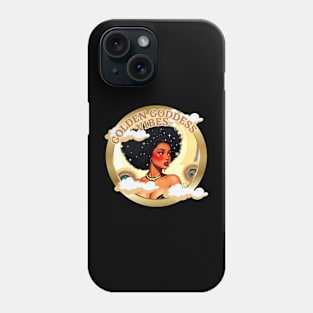 Golden Goddess Vibes Only Phone Case