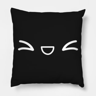 Kawaii Mouth, Funny Smile Face Pillow