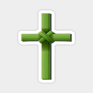 Palm Sunday Cross Magnet