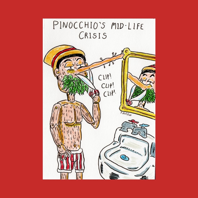 Pinocchio's Mid-Life Crisis by ConidiArt