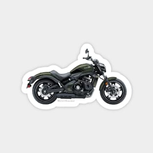 Kawasaki Vulcan S 19 green, s Magnet